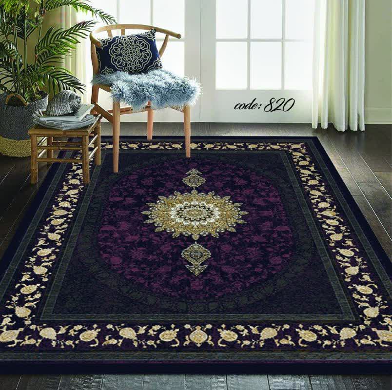 روفرشی کشدار مخمل شانل ترک طرح ترمه کد 820