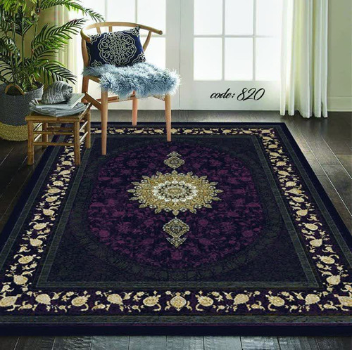 روفرشی کشدار مخمل شانل ترک طرح ترمه کد 820