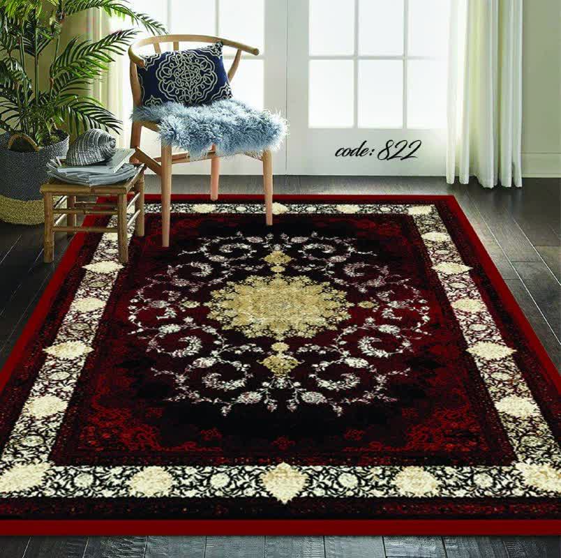 روفرشی کشدار مخمل شانل ترک طرح ترمه کد 822