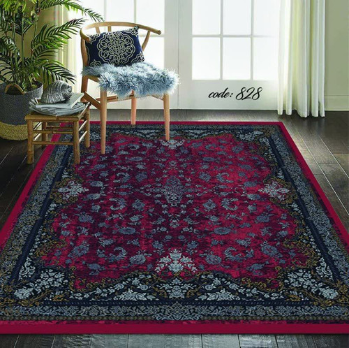 روفرشی کشدار مخمل شانل ترک طرح ترمه کد 828