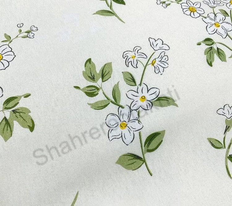 روتختی لاکچری پینترستی چاپی ساده طرح گلدار جنس نخ میکروتنسل